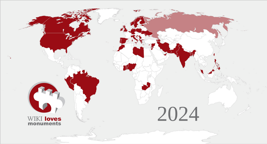 Wiki Loves Monuments 2024 to commence in 53 countries